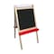 Crestline Products Deluxe Magnetic Paper Roll Easel, Dry Erase/Black Chalk 17443 - alternate 1